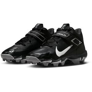 Nike Men Shoes Size 11.5 Force Trout 8 Keystone Football Cleats Lace Up Black